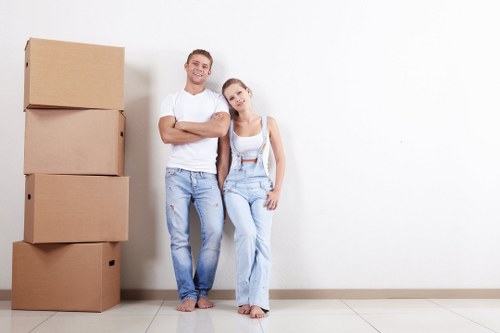 Removal van service for local moves in Belsize Park