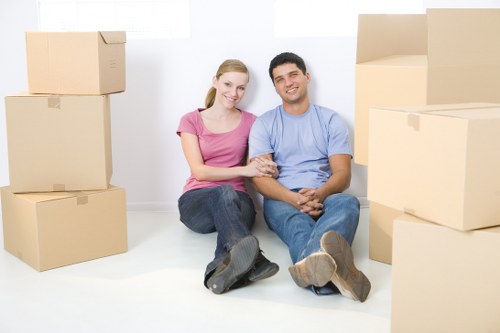 Careful box labelling and room-by-room packing service