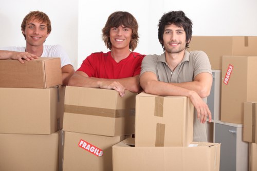 Van loading support for flats and small moves in Belsize Park