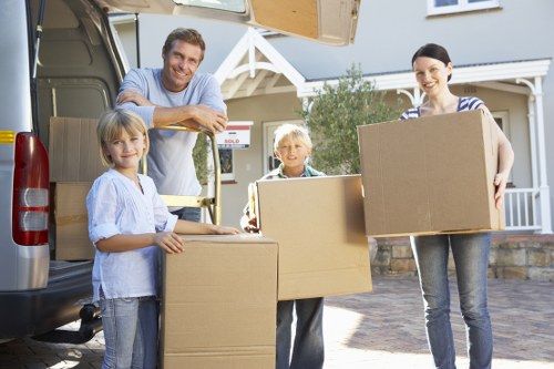 Furniture collection and delivery support in Belsize Park using a small moving van
