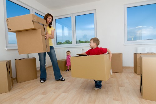 Careful removals planning for flats and homes near Belsize Park