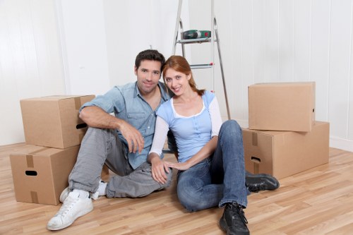 Belsize Park man and van handling furniture and boxes with care