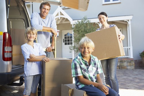 Office furniture removal service for a business property in Belsize Park