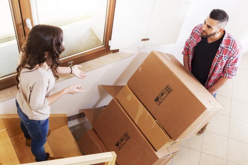 Local delivery and removal support for flats in Belsize Park