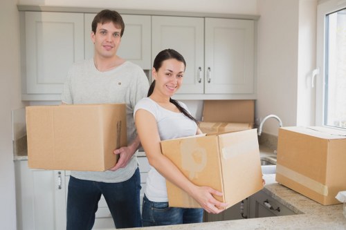 Unpacking and home setup service for a flat or house
